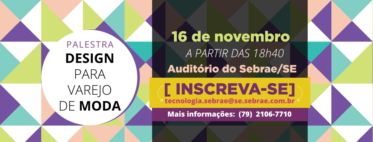 Palestra destaca o uso do design no setor da Moda (Foto: Divulga��o)