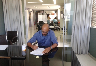 Empres�rio destaca EMPRETEC como um diferencial para o mercado (Foto: Sebrae)