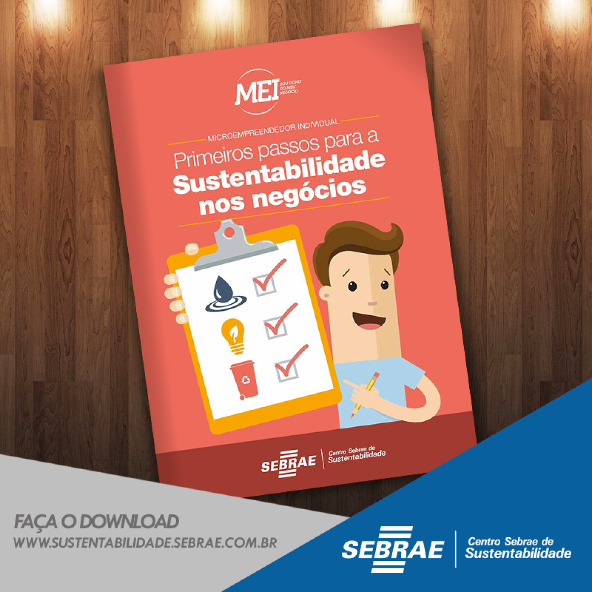 Sebrae lan�a cartilha sobre sustentabilidade para MEI (Foto: Divulga��o)