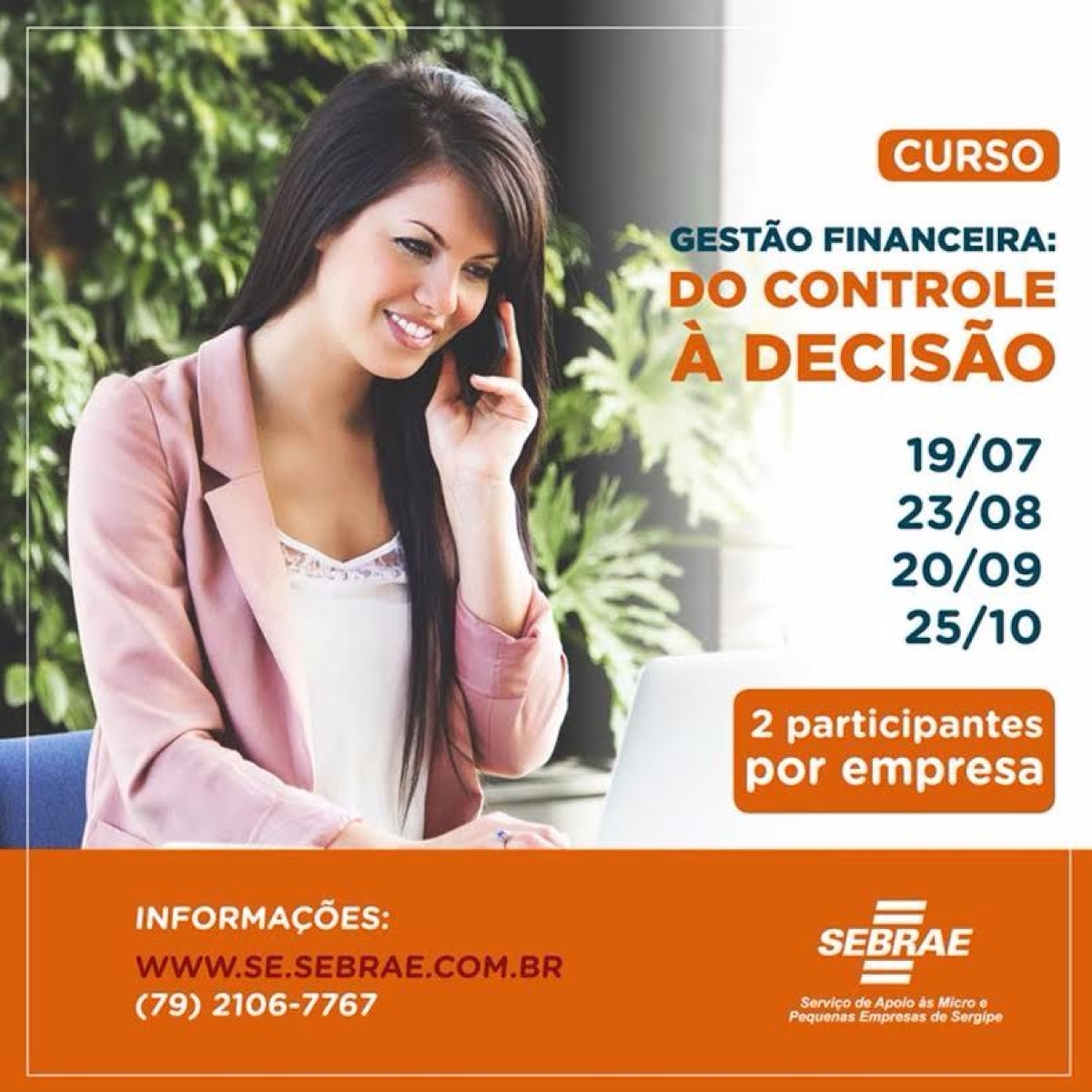 Sebrae/Sergipe disponibiliza capacita��o sobre gest�o financeira (Foto: Divulga��o/Sebrae/SE)