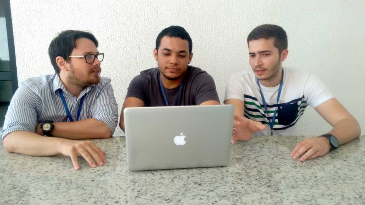 Caio, Igor e F�bio apostam no pr�prio neg�cio (Foto: Assessoria)