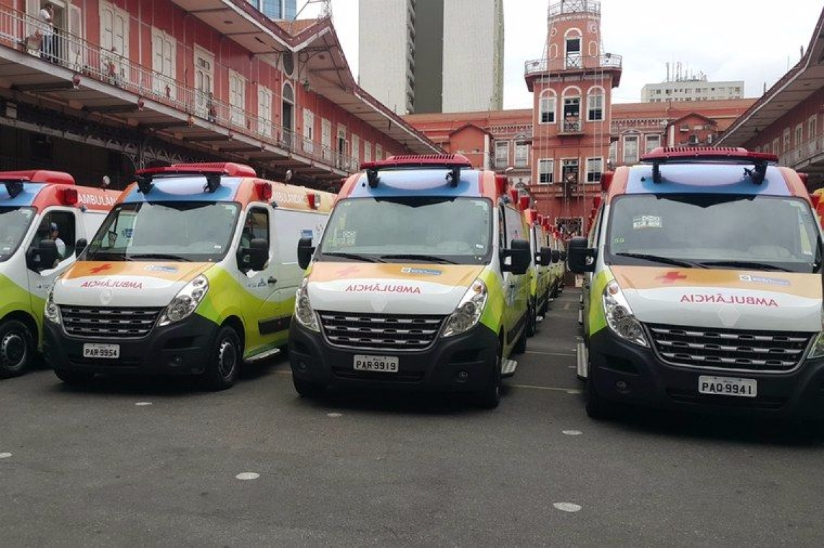 Minist�rio da Sa�de entrega 146 ambul�ncias para os Jogos Rio 2016 (Foto: Leonardo Dalla/brasil2016.gov.br)
