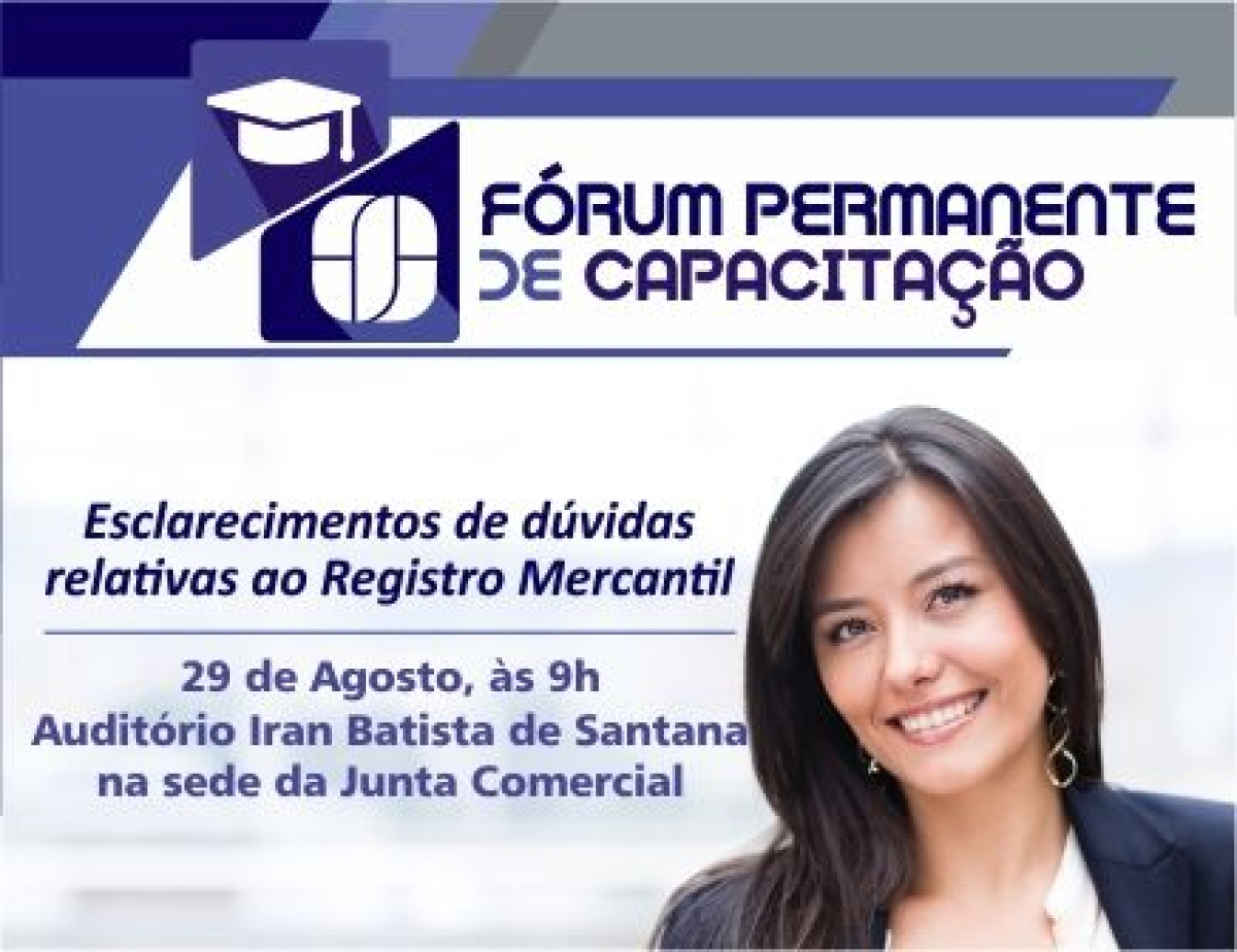 No dia 29 de agosto, Jucese realizar� F�rum de Capacita��o em Aracaju (Foto: Divulga��o/Jucese)