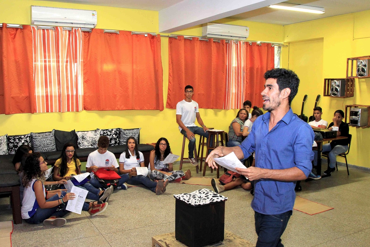 Professor da rede estadual de Sergipe reinventa modelo de sala de aula (Imagem: Andr� Moreira/ASN)