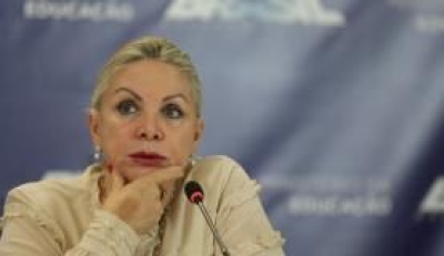 A presidente do Inep, Maria In�s Fini, durante divulga��o dos detalhes da aplica��o da prova do Exame Nacional do Ensino M�dio (Enem) 2016 (Imagem: Fabio Rodrigues Pozzebom/Ag�ncia Brasil)