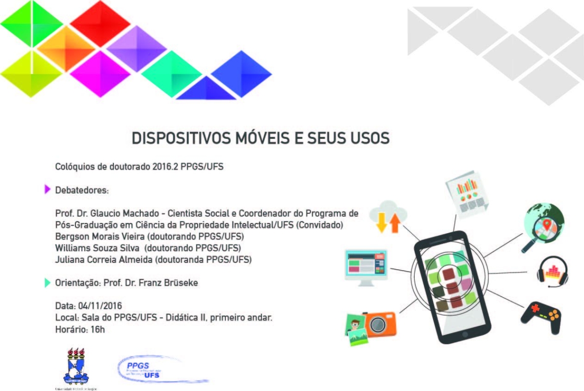 PPGS promove mais uma edi��o dos col�quios de doutorado 2016.02 (Imagem: Divulga��o/UFS)