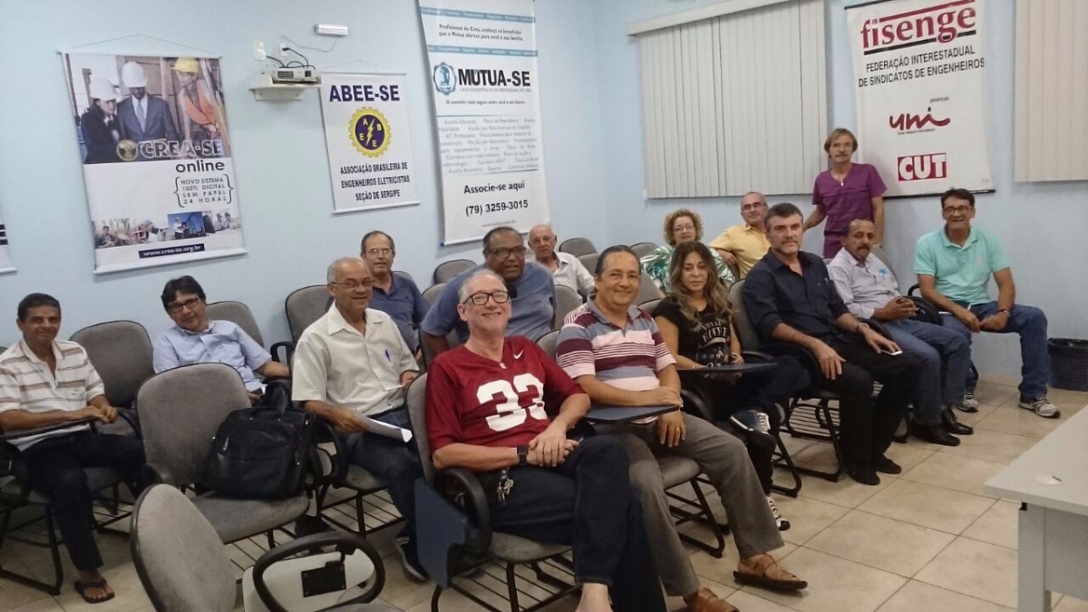 Garibalde Mendon�a participa de encontro no Senge/SE (Foto: Site Deputado Estadual Garibalde Mendon�a)