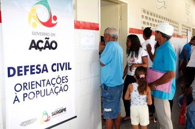 Garibalde Mendon�a elogia pacote de a��es que levou cidadania para popula��o de Japaratuba (Foto: ASN)