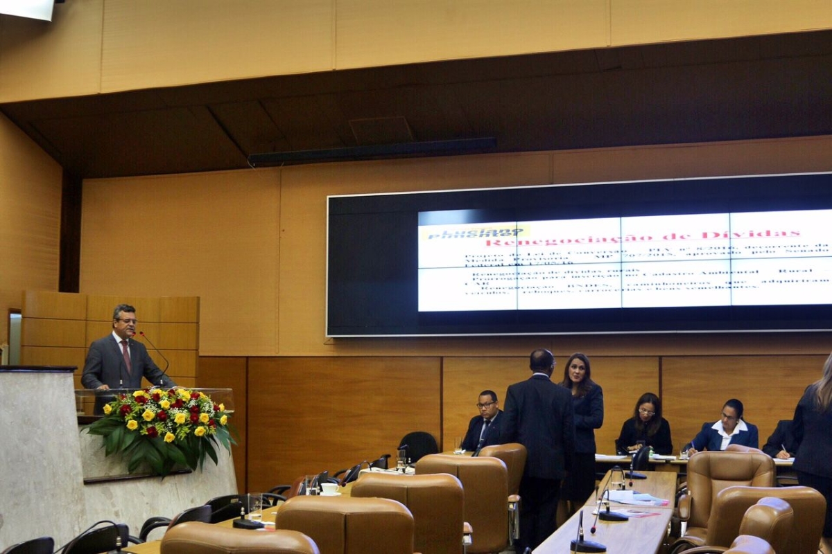 Senado aprova uma redu��o significativa das d�vidas rurais e Luciano Pimentel louva gesto (Foto: Assessoria Deputado Estadual Luciano Pimentel)