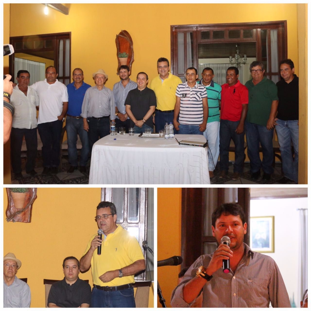 Luciano Pimentel entra em a��o a favor de Alan Vieira, em Itabaianinha (Foto: Divulga��o)