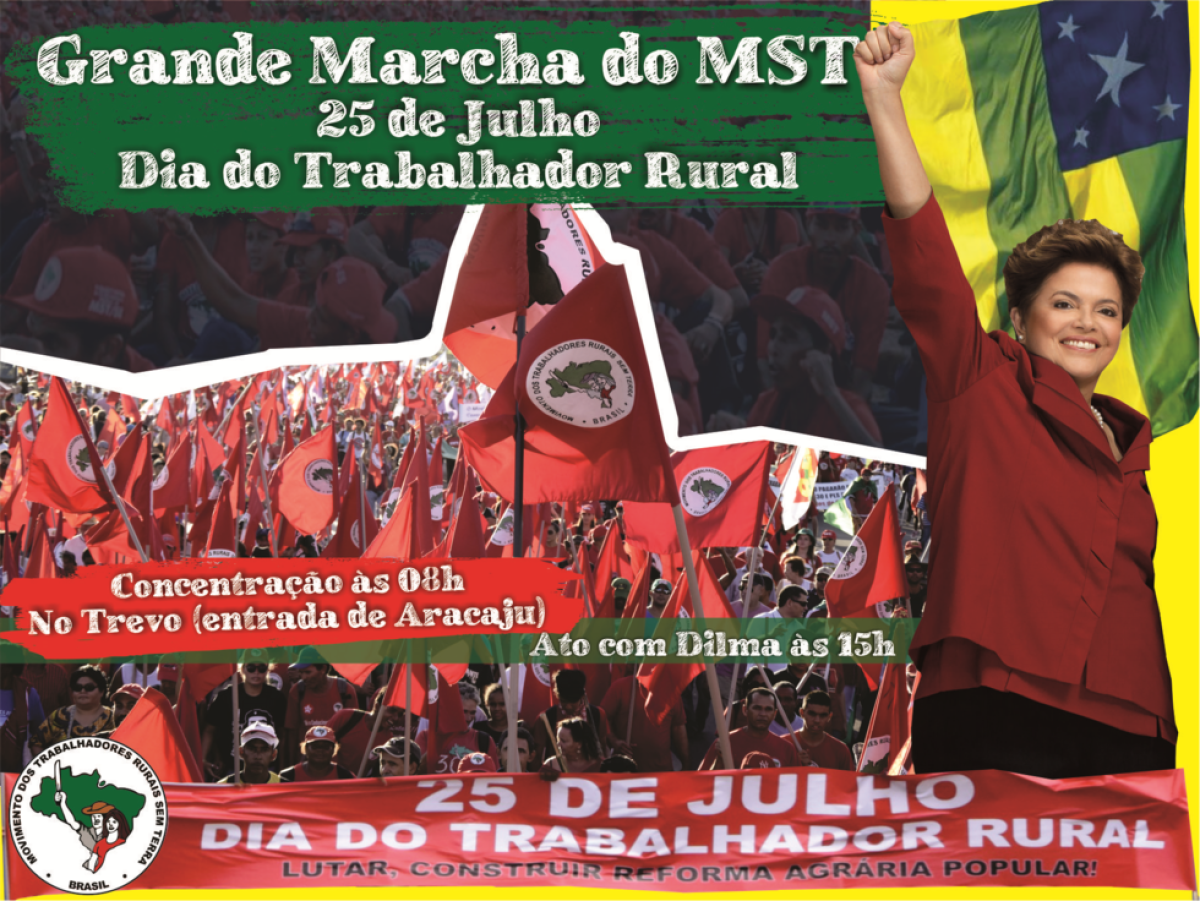 Sergipe recebe Jornada pela Democracia com Dilma Rousseff na pr�xima segunda, 25 (Foto: Divulga��o/Assessoria)