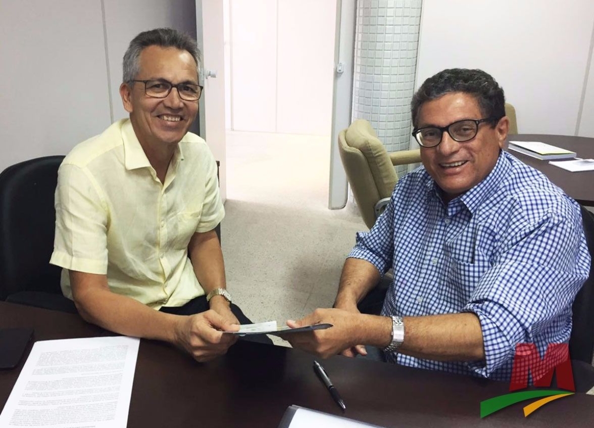 Marcos Santana visita SergipeTec pensando em futuras parcerias para S�o Crist�v�o (Foto: Assessoria Marcos Santana)