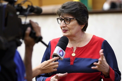 Deputada estadual Maria Mendon�a (Foto: Jorge Henrique/Alese)