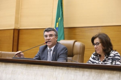 Garibalde Mendon�a sugere ao Governo do Estado a melhoria das estradas e pontes de S�o Crist�v�o (Foto: C�sar de Oliveira)