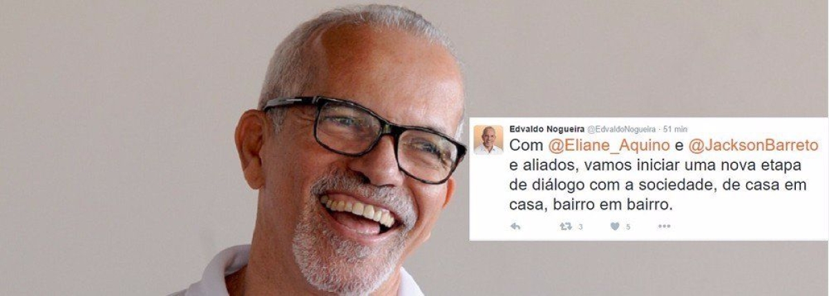 Edvaldo Nogueira: nossa campanha ser� propositiva, sem ceder � baixaria dos advers�rios (Foto: Sergipe 247)