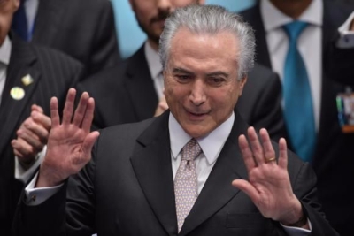 Michel Temer toma posse como presidente da Rep�blica em solenidade no Congresso Nacional (Imagem: Fabio Rodrigues Pozzebom/Ag�ncia Brasil)
