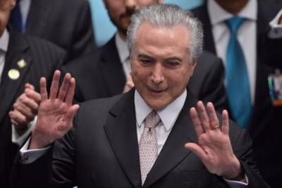 Michel Temer toma posse como presidente da Rep�blica em solenidade no Congresso Nacional (Imagem: Fabio Rodrigues Pozzebom/Ag�ncia Brasil)