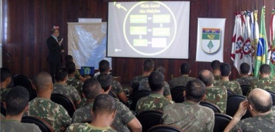 Corpo de bombeiros e Ex�rcito se preparam para atuar nas elei��es (Imagem: TRE/SE)