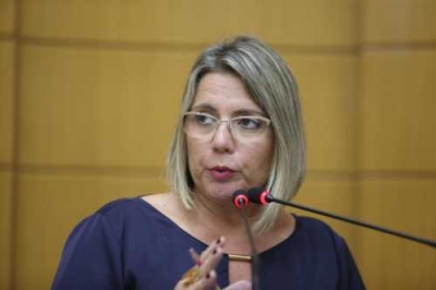 Deputada estadual Silvia Fontes (Imagem: C�sar de Oliveira/Ag�ncia Alese)