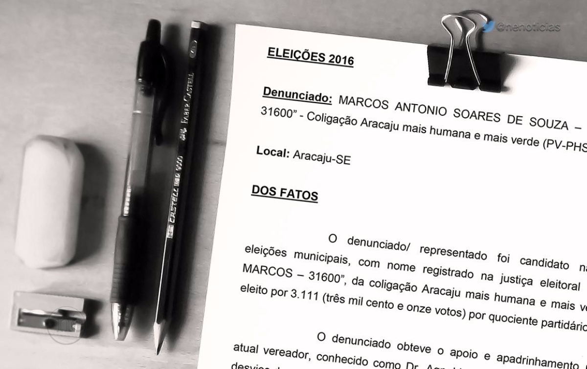 Vereador eleito em Aracaju pode n�o ser diplomado (Imagens: Ne Not�cias)