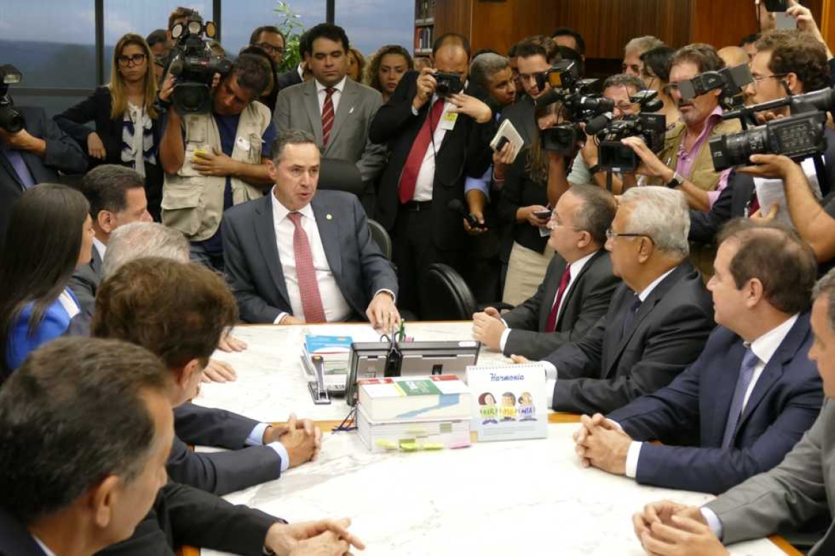 Jackson Barreto provoca reuni�o no STJ para tratar recursos provenientes das multas da repatria��o (Imagem: Roque S�/ASN)
