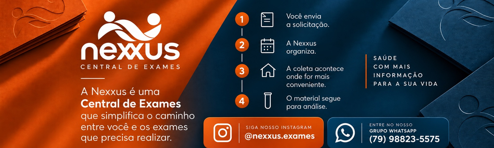 FLUTUANTE HOME Nexxus Central de Exames